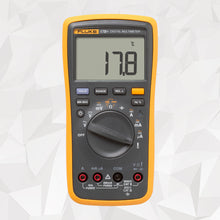 将图片加载到图库查看器，Fluke 福禄克17B+ 全自动高精度多功能数字万用表
